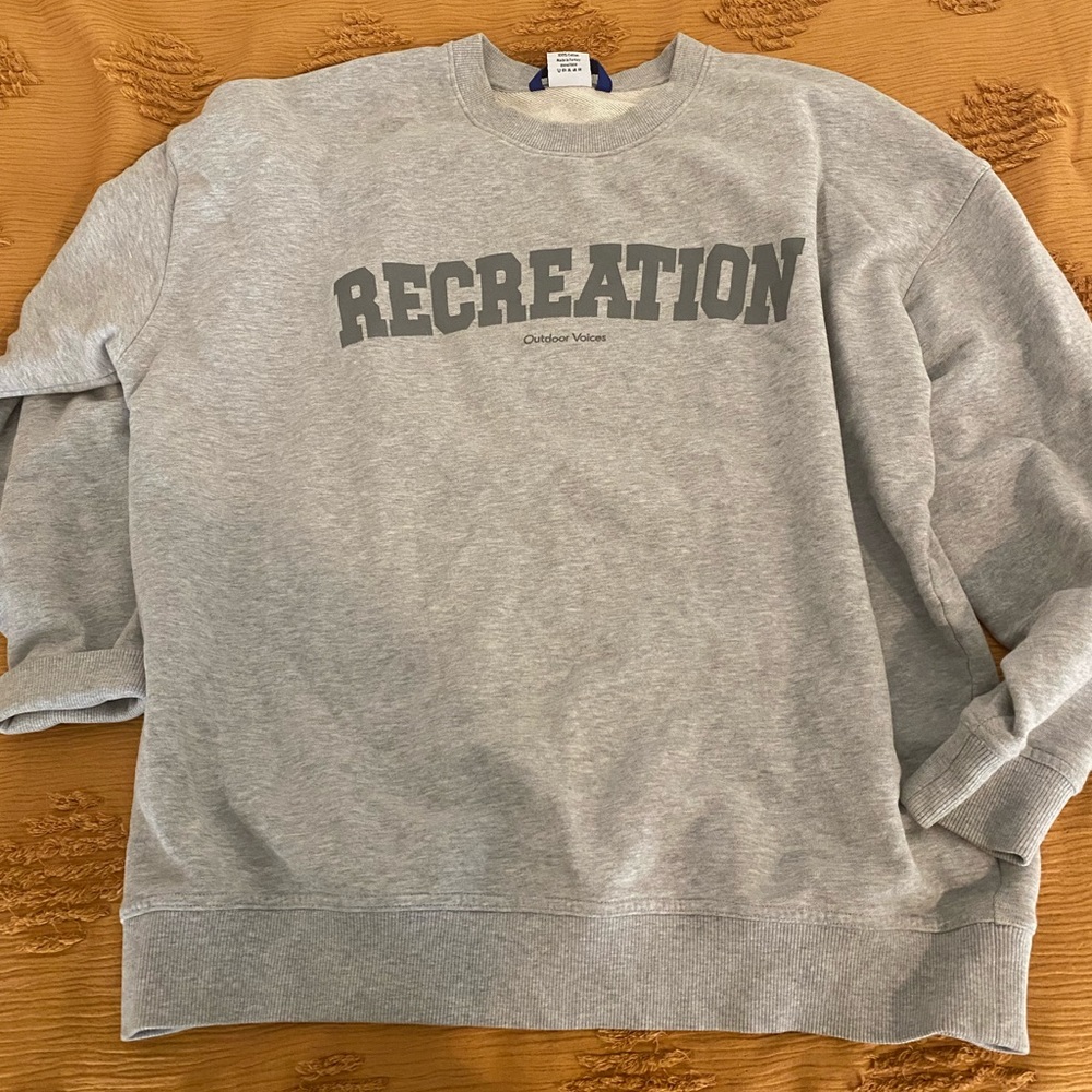 outdoor voices recreation crewneck